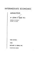 Intermediate Economic Analysis