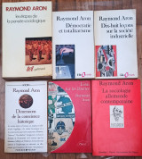 Les étapes de la pensée sociologique+Democratie et totalitarisme+Dix-huit leçons sur la societe industrielle (6 βιβλία)