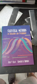 Statistical methods in education and psychology