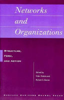Networks and Organizations