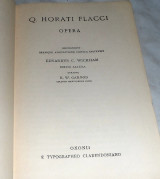 Q. Horati Flacci Opera Edvardvs C. Wickham 1955