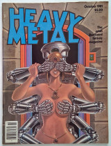 Heavy Metal Magazine - October 1981