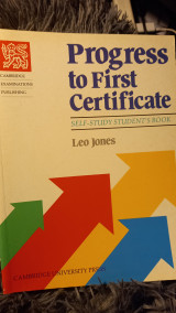 Progress to First Certificate Self-study student's book