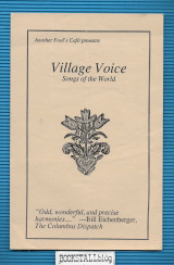 Village Voice : Songs of the World