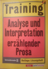 Training Analyse und Interpretation erzählender Prosa