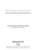 Advertising and Promotion