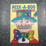 Peek - A - Boo colouring pad - Byeway Books