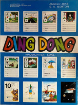Ding Dong - English alphabet and word book with activities - Kindergarten level