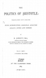 The Politics of Aristotle