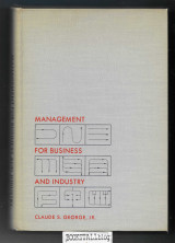 Management for Business and Industry