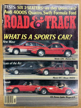 Road & Track March 1984