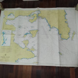 Ναυτικός χάρτης Σαρωνικός Κόλπος 1986