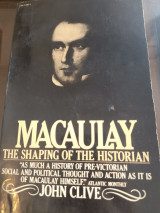 Macaulay the shaping of the historians