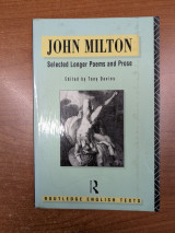 John Milton: Selected Longer Poems and Prose